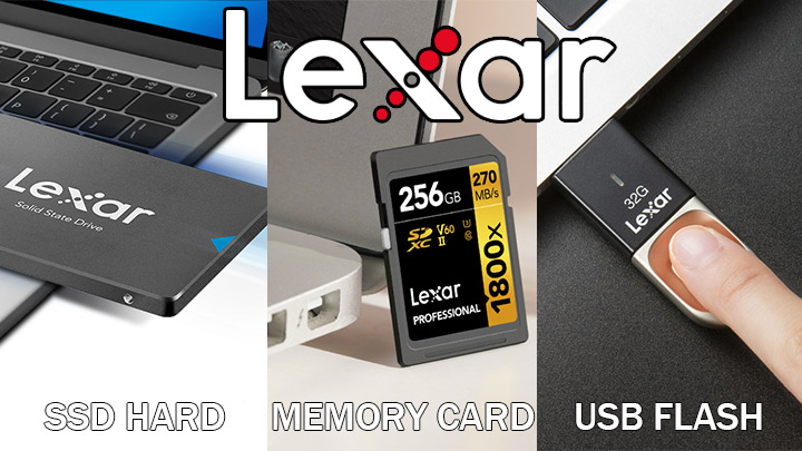 معرفی برند لکسار (Lexar)؛ برای خاطرات زندگی کن 