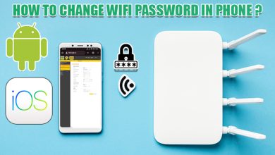 آموزش تغییر رمز وای فای با گوشی (اندروید و iOS)