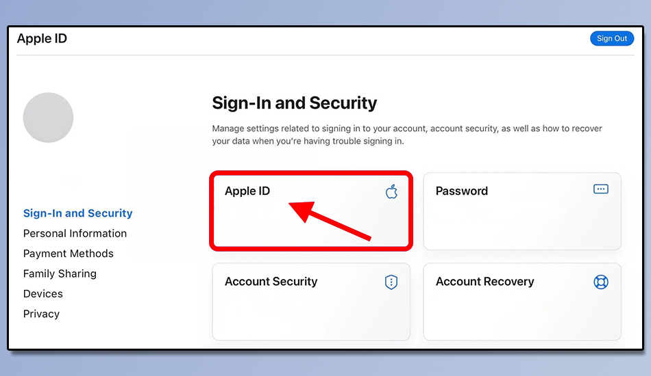 آموزش تغییر ایمیل و مشخصات Apple ID